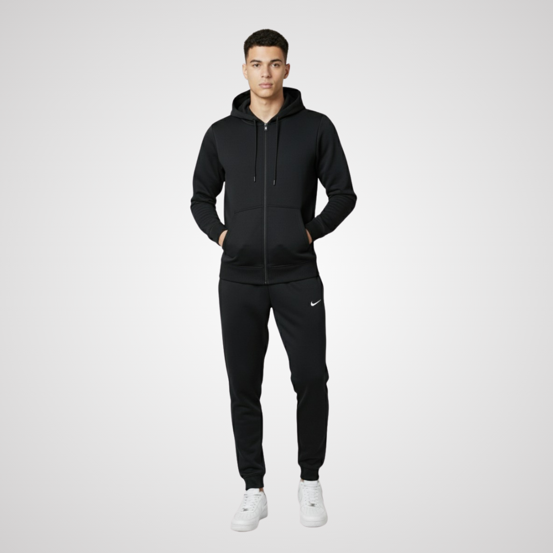 Black Color Premium Hoody & Trouser