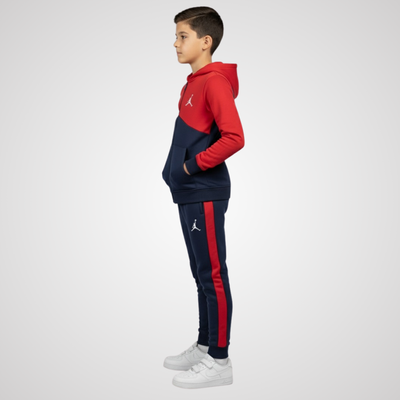 Red, White & Navy Combo design kids Winter Collection premium Tracksuit