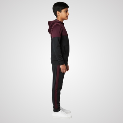 Black & Maroon Combo design kids Winter Collection premium Tracksuit