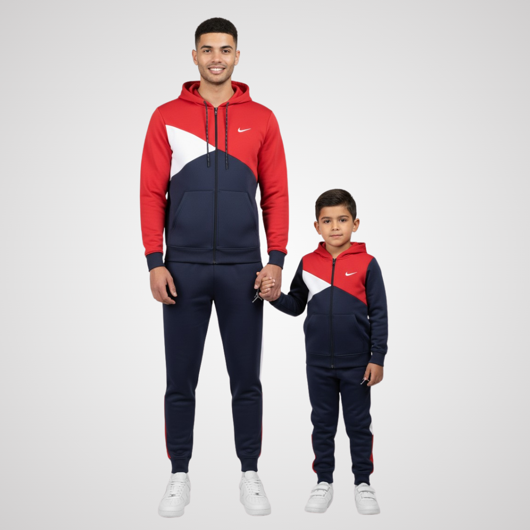 Red, White & Navy combo design-Father’s Style Edition.