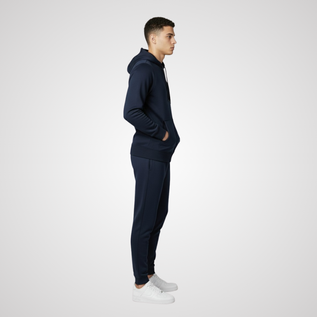Navy Blue Premium Hoody & Trouser