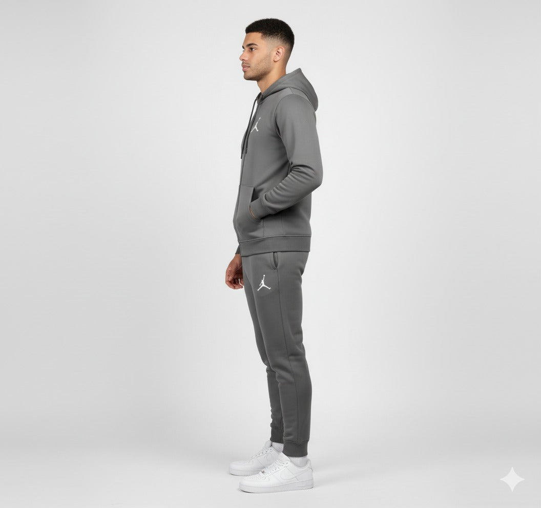 Gray Color Premium Hoody & Trouser