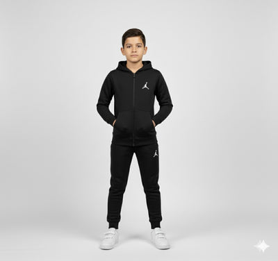 Black Color Kids Winter Collection premium Tracksuit